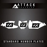 Attack Graphics Ktm F 21 Number Plate Backgrounds. Fixed Price $61.37.