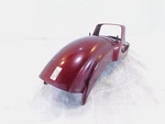 1983-1986 Honda VT500C Shadow Red Rear Wheel Mudguard Cover Fender. Fixed Price $67.95.