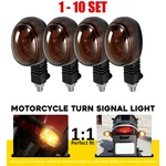 4-40PCS Fit Buell Blast 2000-2010 Smoked Turn Signals Front Rear Y0527.K Y0526.K. Fixed Price $250.23.
