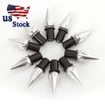 Universal Silver 10XPCS Windscreen Spike Bolts M5 Screw Well Nuts Windshield. Fixed Price $15.35.