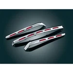 Kuryakyn 3201 Trunk Moldings Led Abs Plastic Chrome Red Lenses. Fixed Price $299.99.