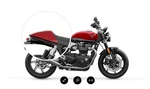 Genuine Triumph Speed Twin 1200 Rear Seat Cowl Cafe Racer Red A9708540-CU. Fixed Price $268.70.