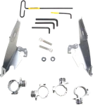Memphis Shades Polished Trigger-lock Mount Kit For Batwing Fairing MEK2009. Fixed Price $159.95.