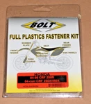 Bolt Mc Hardware Full Plastic Fastener Kit HON-0409024 # 2401-0719. Fixed Price $19.95.