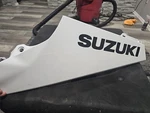 2023 17-24 Suzuki Gsxr 1000 Right Side Lower Belly Panel Fairing Cover White Oem. Fixed Price $100.00.