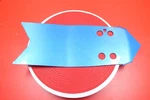 2006 2007 Kawasaki Ninja ZX10R Blue Oem Plastic Rear Back Undertail Fairing. Fixed Price $49.95.