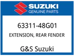 Suzuki Oem Part 63311-48G01 Extension,rear Fender. Fixed Price $95.60.