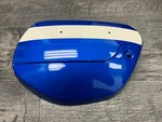 New Old Stock Nos Suzuki Oem Left Side Cover Panel Blue White *. Fixed Price $199.99.