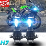 For Kawasaki Ninja 300 650 ZX6R - 8000K Blue H7 Motorcycle Led Headlight Bulbs. Fixed Price $15.40.