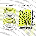 GP02 17 Inch Vinyl Decal Rim Wheel Sticker Light Green For Integra 750 16-18 19. Fixed Price $38.37.