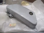 Nos Yamaha Oem Silver Oil Tank Assembly 1973 DT2 DT3 RT2 RT3 308-21705-01-35. Fixed Price $625.00.