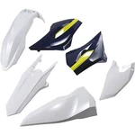 Ufo Complete Plastics White/blue/yellow HUKIT615-999W. Fixed Price $127.95.