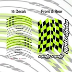 GP01 17 Inch Vinyl Decal Rim Wheel Sticker Light Green For Integra 750 16-18 19. Fixed Price $32.37.