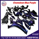 Chameleon Blue Purple Fairing Kit For Yamaha Yzf R1M 2020-2024 Abs Injection. Fixed Price $462.13.