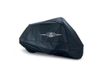Suzuki Boulevard Cycle Cover Black W/logos Extra Large C90 M109 990A0-76017. Fixed Price $149.95.