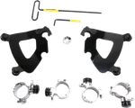Memphis Shades Black Trigger-lock Mount Kit For Gauntlet Fairing MEB2002. Fixed Price $159.95.