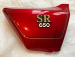 Side Cover Rh C.p. Red Kawasaki Sr 1979 Right D2. Fixed Price $101.36.