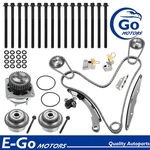 Timing Chain Kit Cylinder Head Bolt Vvt Water Pump For Nissan NV2500 NV1500 4.0L. Fixed Price $219.59.