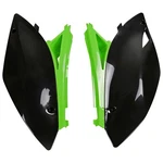 Ufo Side Panels Black/green For Kawasaki KX250F 2009-2012. Fixed Price $46.37.