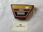 Yamaha XS360 1976-77 Left Side Cover Panel Red Oem 1L9-21711-00-U4. Fixed Price $29.10.