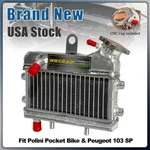Full Aluminum Radiator Fit Polini Minimoto Pocket Bike 2-STROKE Peugeot 103 Sp. Fixed Price $57.00.