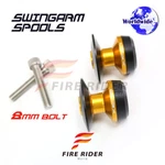 Billet Gold M8 Rear Swingarm Spools Twall For V-strom 650 14 15 16 17 18 19 20. Fixed Price $36.41.