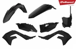Polisport Plastic Kit Mx Black Kawasaki Kx 250 F 2021-2024. Fixed Price $120.30.