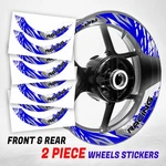 S02W Blue 2-PIECE Rim Wheel Stickers For ZX10RR Ninja 17 18 19 20 21 22. Fixed Price $37.87.