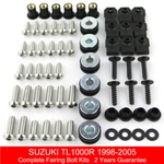 Stainless Steel Complete Fairing Body Bolts Fit For Suzuki TL1000R 1998-2005. Fixed Price $27.97.