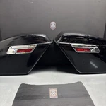 Harley Oem Dyna Switchback Right Left Pair Saddlebags Hardware Vivid Black. Fixed Price $1500.00.