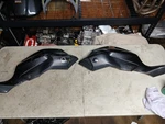 2016 Yamaha FZ07 Right And Left Gas Tank Fuel Cell Panel Cover Trim Cowl Air Int. Fixed Price $79.99.