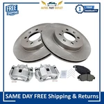 New Front Brake Calipers Ceramic Pads & Rotors Fits For 2009-2013 Honda. Fixed Price $205.06.