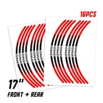 Red STRIPE3 17 Inch Edge Rim Sticker For Yamaha MT09 18 19 20 21. Fixed Price $33.87.