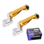 Gold Mpro 25MM Lowering Rider Front Footpegs For Suzuki Gsx-r 1000 L7-M4 17-24. Fixed Price $73.50.