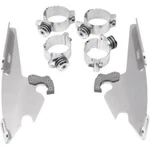 Memphis Shades Polished Fat/slim/batwing Mounting Kit 06-17 Fxd Dyna 08-11 Fxcw. Fixed Price $159.95.