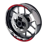 Red 17 Inch Vinyl Wheel Sticker Decal GP02 For ZX6R Ninja ZX636 ZX600 95-23. Fixed Price $40.71.