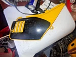 1986 Suzuki DR125 Right Number Plate /side Cover. Fixed Price $89.99.