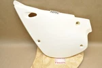 Nos Kawasaki 1996-97 KX100 KX80 White Left Side Cover Panel 36001-1476-6F. Fixed Price $192.49.