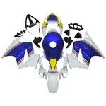 Fairings For Interceptor VFR800 Honda 2002 2013 White Blue Yellow Bodywork. Fixed Price $518.95.