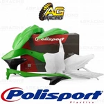 Polisport Plastics Box Kit For Kawasaki 450F Kxf Oem Colours 2018. Fixed Price $151.83.