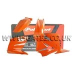 Ktm 250EXC 1999-2002 Orange Polisport Plastics Kit Fairing Panel Set. Fixed Price $141.05.