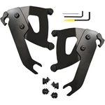 Memphis Shades Black Road Warrior Trigger-lock Mount Harley 18+ Softail Slim. Fixed Price $159.95.