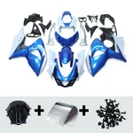 Blue White Fairing Kit For Suzuki GSXR1000 K9 2009-2016 Abs Injection Bodywork. Fixed Price $445.95.