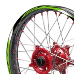 Green Dirtproof 21"F&18"R Rim Wheel Sticker R03B For Honda Crf 450X 2005-2021. Fixed Price $23.06.