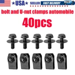 Car Body Bolts & U-nut Clips M6 Splash Shield Retainer Fastener Rivet Screws. Fixed Price $93.60.