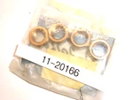 Mercury Quicksilver Mariner 11-20166 Nut Left Hand Oem Pack Of 4 Each. Fixed Price $13.99.