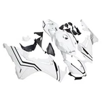White Black Fairing Kit For 2017-2020 Honda CBR1000RR Injection Plastic Bodywork. Fixed Price $441.95.