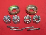 84 Honda Trx 200 Front / Rear Axle Hub Castle Nuts & Spacers # 94011-18000-0S. Fixed Price $20.00.