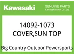 Kawasaki Oem Part 14092-1073 Cover,sun Top. Fixed Price $367.49.