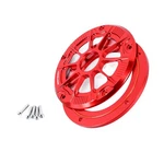 Red Primary Derby Cover For Harley 1999-18 Softail Fl , 99-17 Dyna Fxdf Fxdb. Fixed Price $79.95.